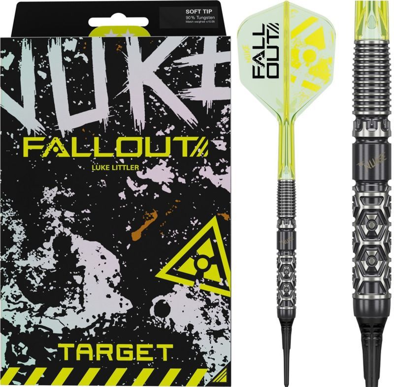 Target Luke Littler Fallout 90% Softdarts 19 Gramm Softdarts