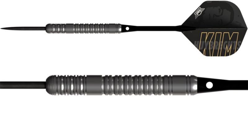 Bull's Kim Huybrechts 80% Fléchettes à pointe acier 23/25 Grammes Steeldarts