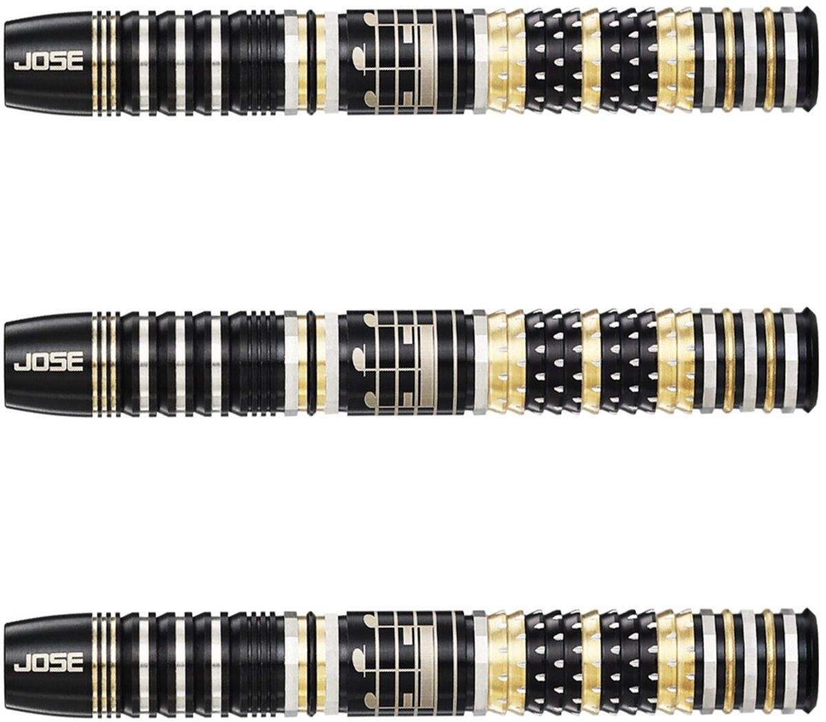 Dynasty collaboration Bright Note TOTALFAT Jose 90% Le mie freccette elettroniche Soft Tip 18,5 Grammi Softdarts