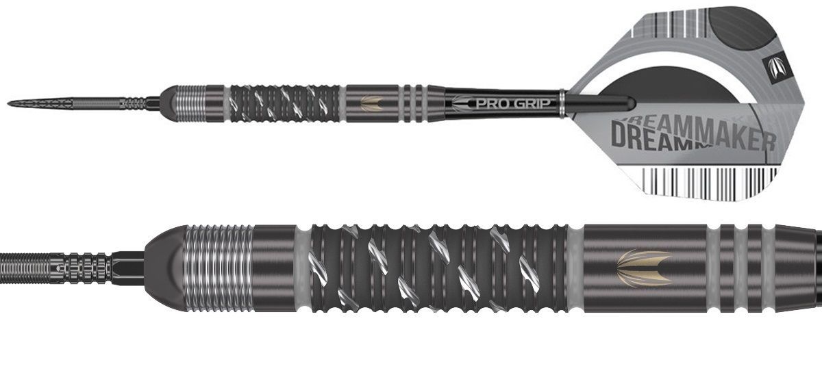 Target Dimitri van den Bergh Echo 90% SP Steeldarts 22/23/24 Gramm Steeldarts