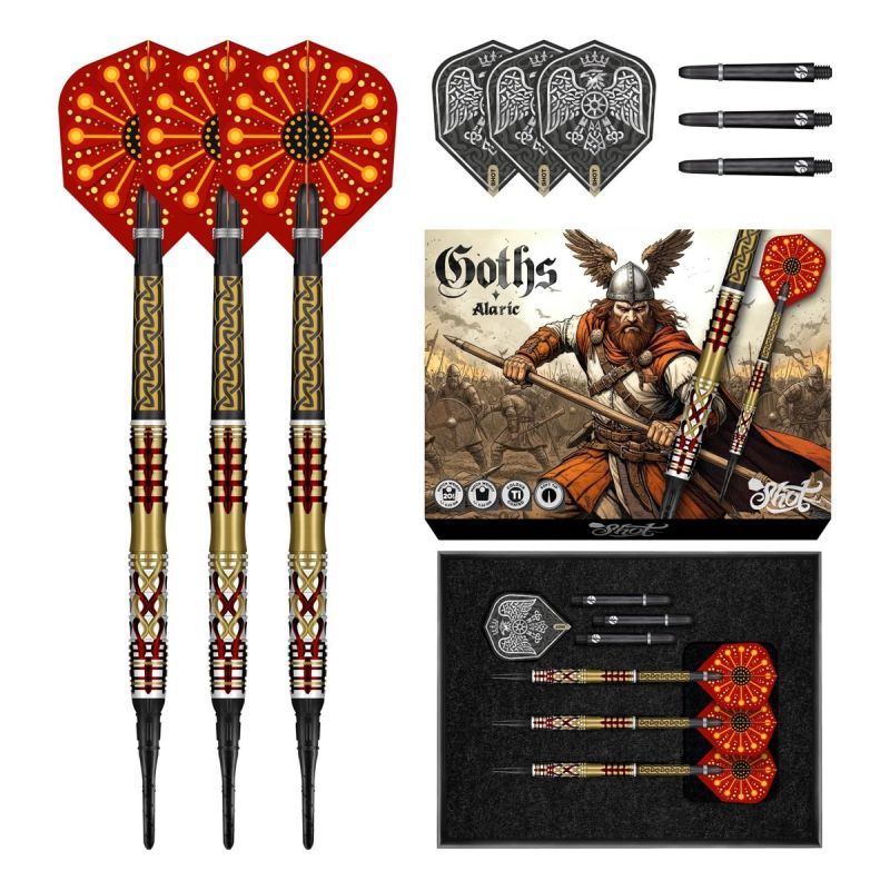Shot! Goths Alaric 95% Tungsten Softdarts 20 Gramm Softdarts