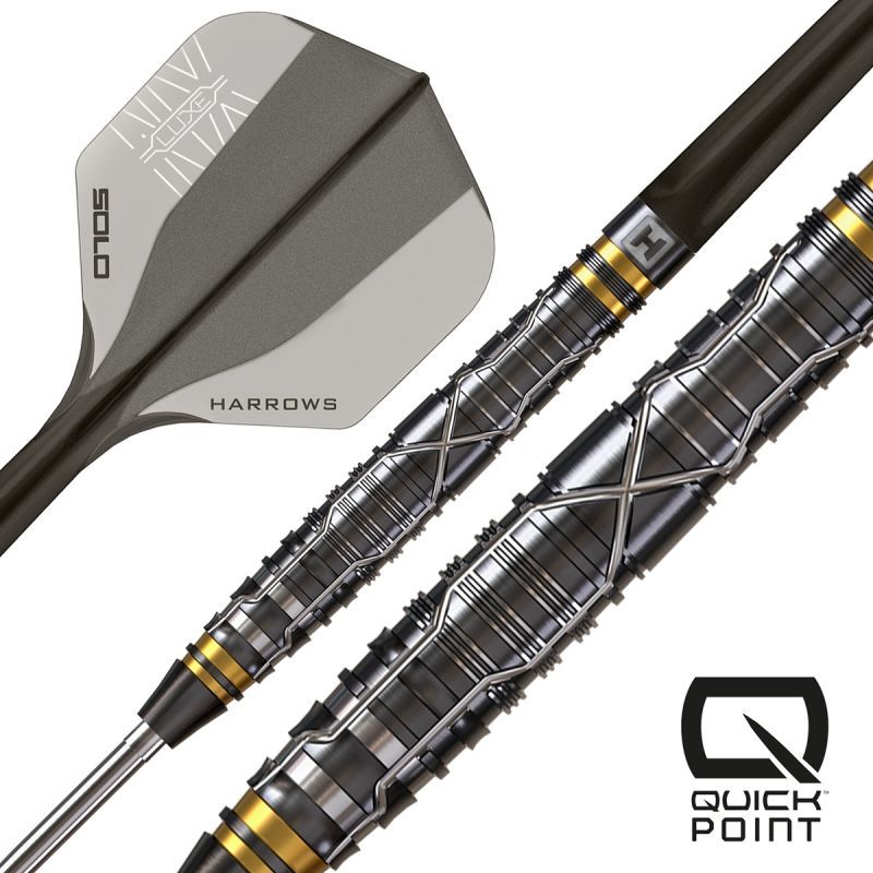 Harrows NX Luxe Quick Point 90% Steeldarts 22/23/24 Gram Steeldarts