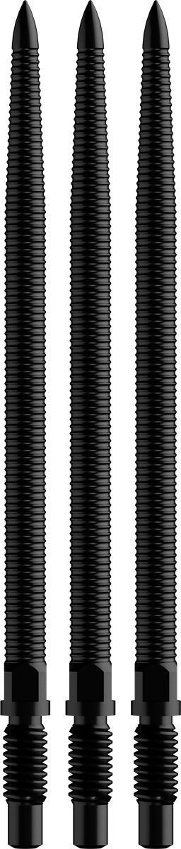 Bull´s CP Points Micro Grip Black Steel Point 32/36/40 mm Wechselspitzen