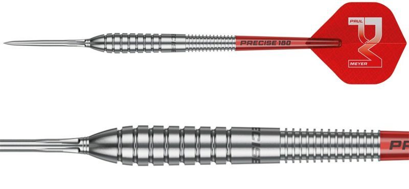 Precise180 Paul Meyer 90% Steeldarts 22/24/26 Gramm Steeldarts