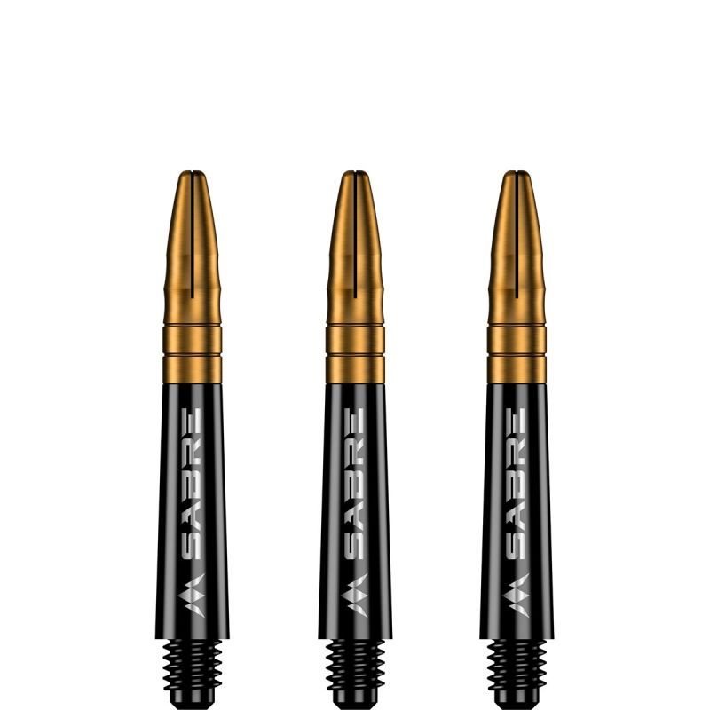 Mission Sabre Black Top Dart Shaft Shafts