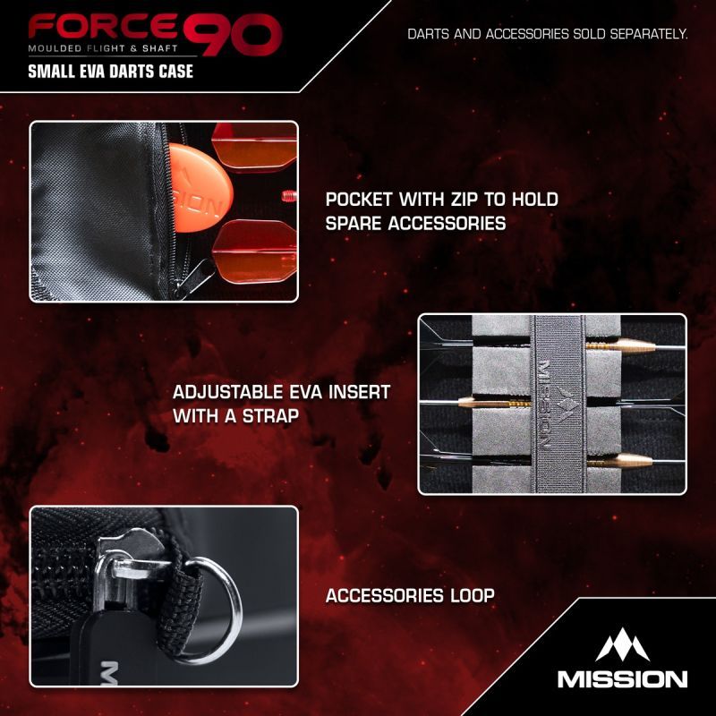 Custodia per freccette in EVA Mission Force 90 Dart Tasche