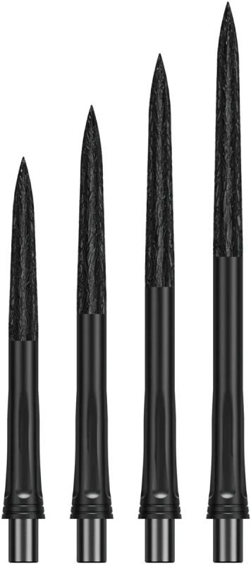 Precise180 EVO Steeldartspitze Gunmetal Roughed 28/32/36/40 mm Wechselspitzen