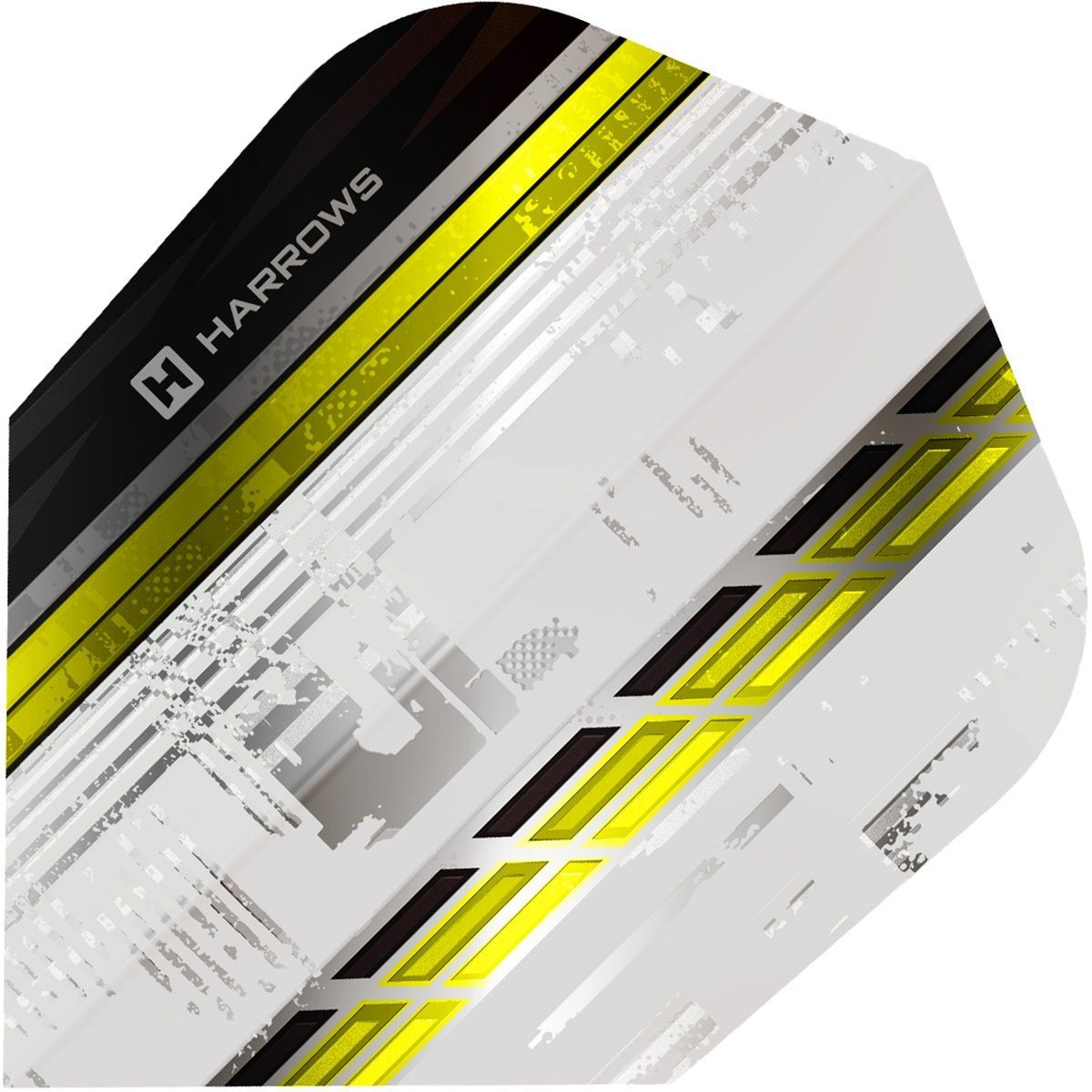 Harrows Sporty Yellow Flight Dart Flights No6 Flights