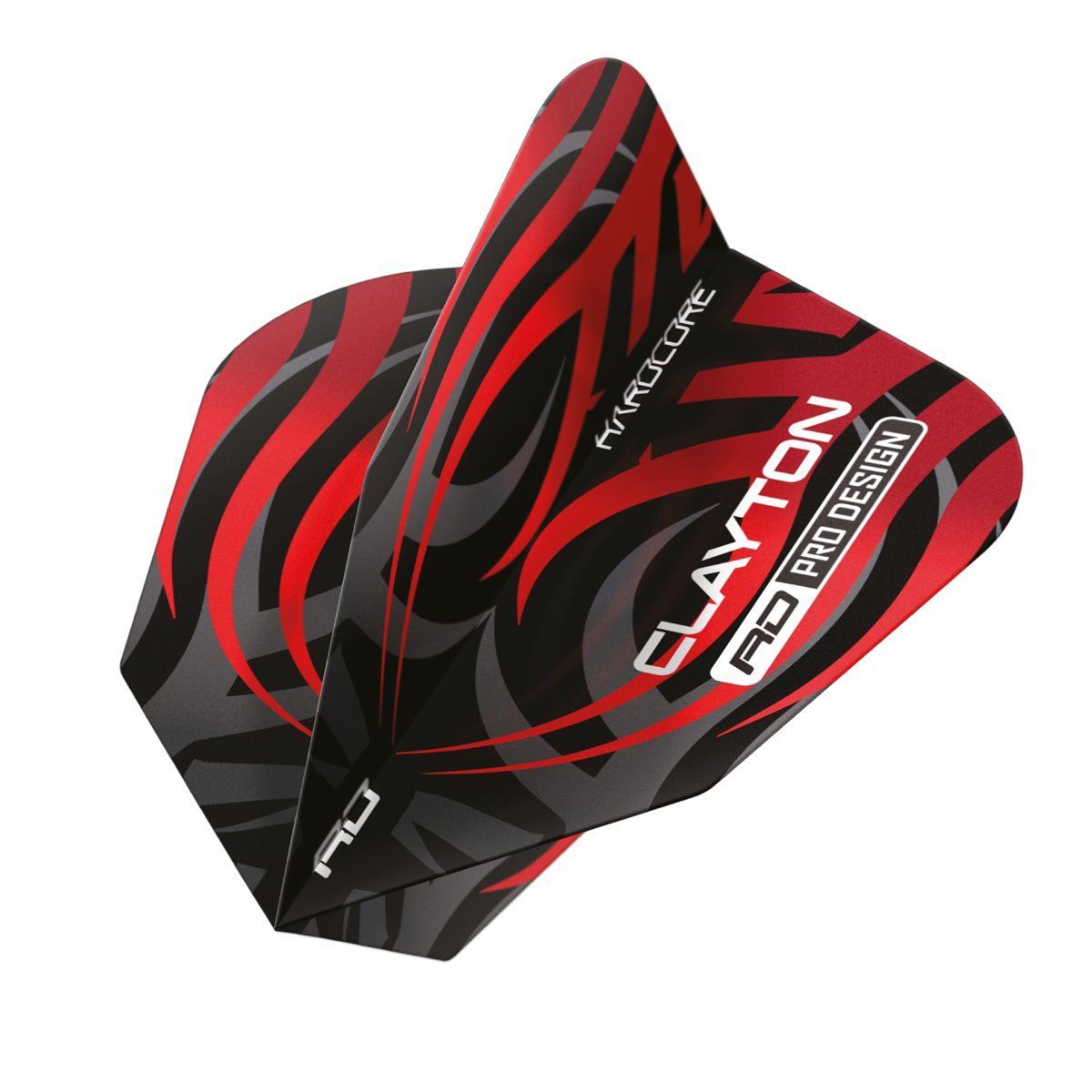 Reddragon Jonny Clayton Hardcore Black/Red V-Standard Flights
