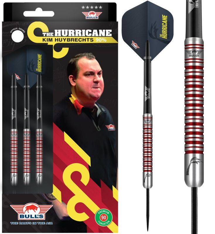 Bull's Kim Huybrechts 90% PCT 23/24/25 Gramm Steeldarts Steeldarts