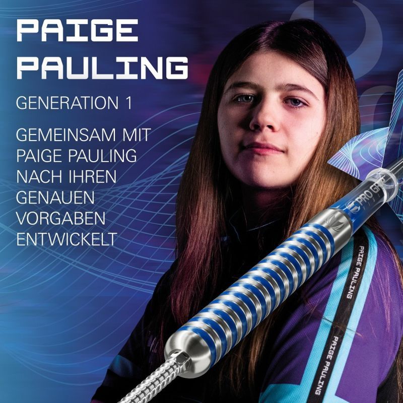 Target Paige Pauling SP 90% Freccette Steel Tip 22 Grammi Steeldarts