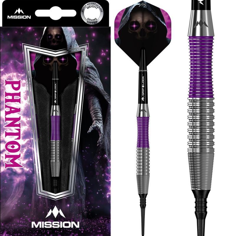 Mission Phantom Brass Softdarts 18 Gramm Softdarts