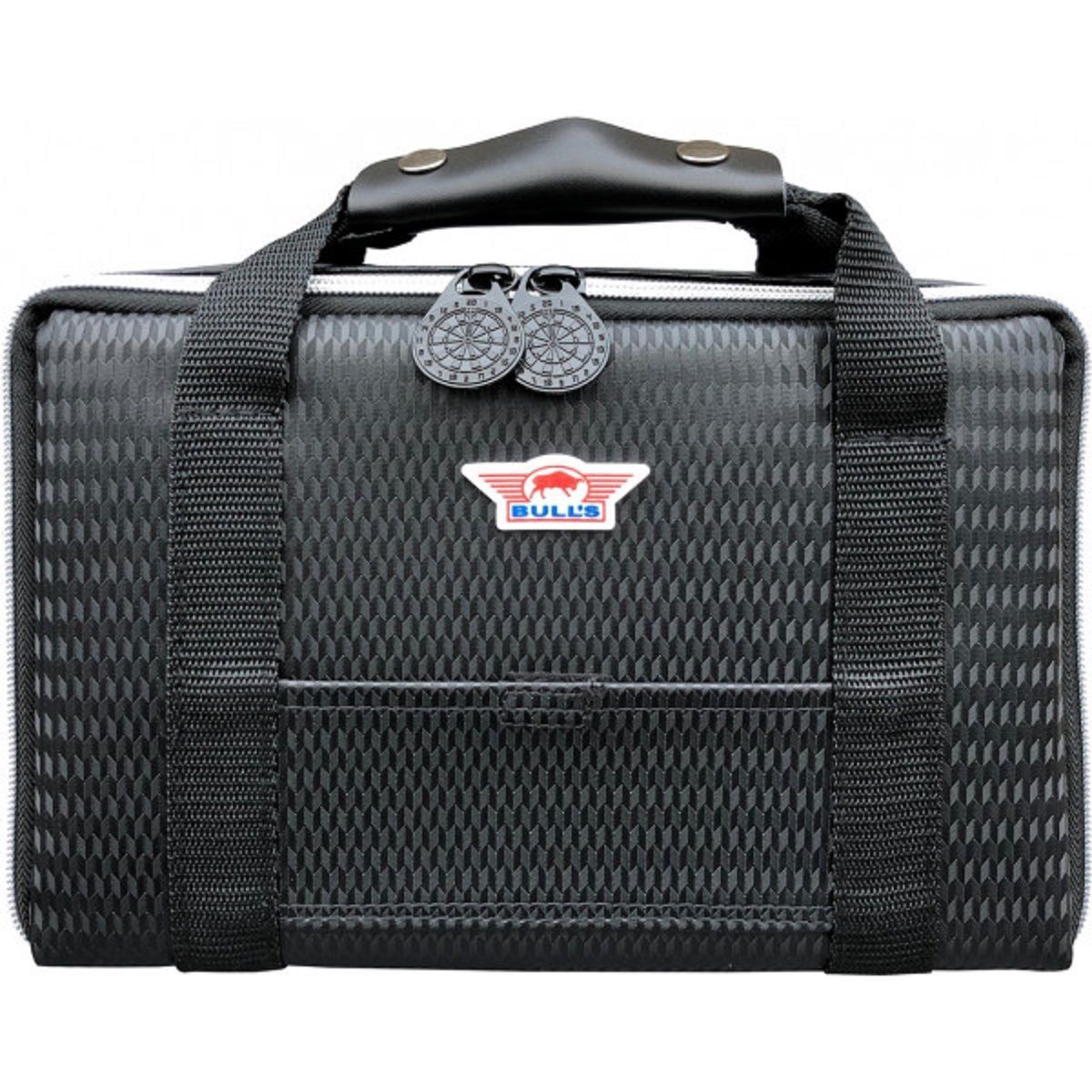 Bull's Dartcase Schwarz Carbon Style Dart Tasche