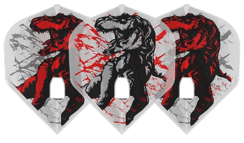L-Style Signature Flight Michael "T-Rex" Unterbuchner V3 Clear White Standard L1 Flights