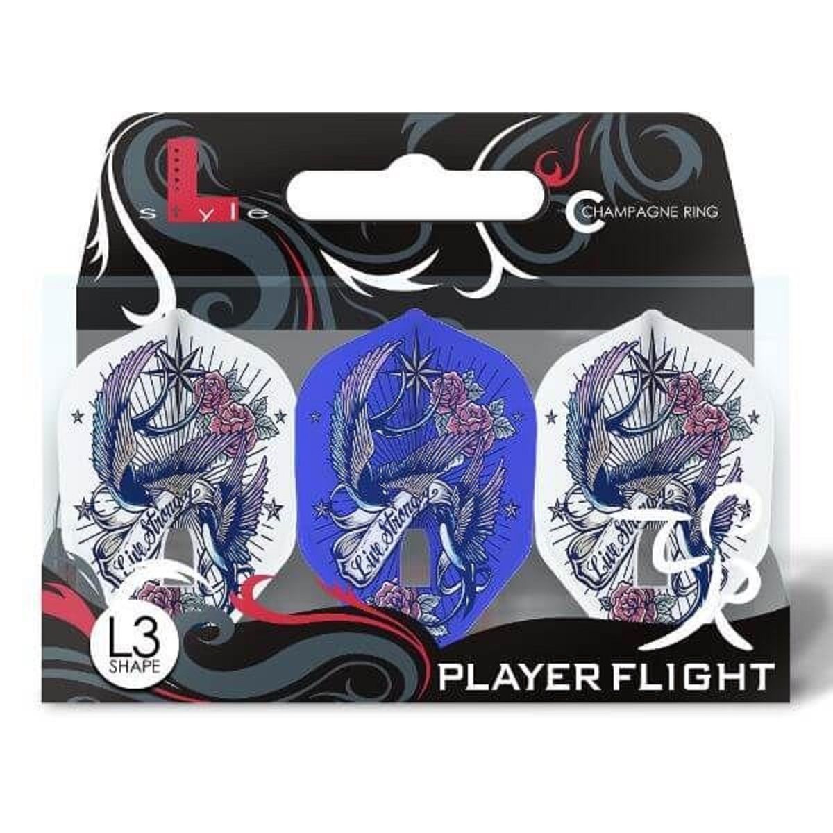 L-Style Signature Flights Kaneko Kenta V1 Mix Shape L3 Flights
