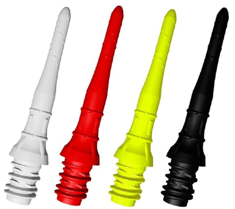 L-Style - Premium Lippoint Short Schwarz Weiß Rot Gelb Soft Dart Spitzen