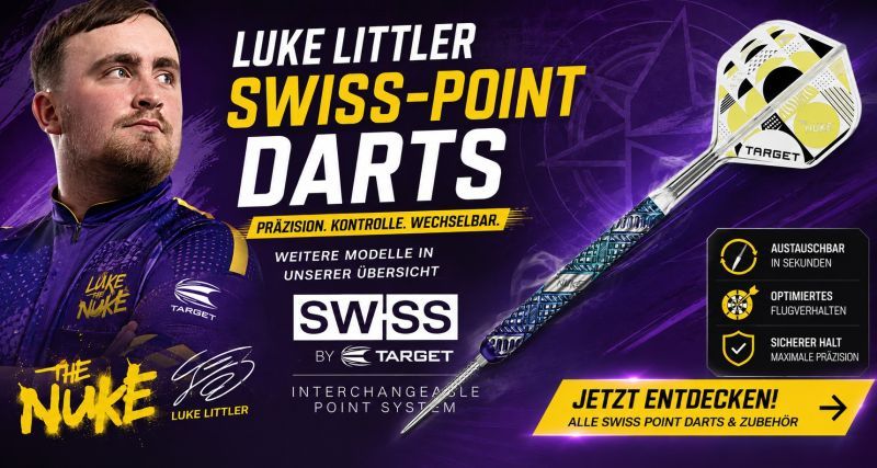 Target Swiss Point Darts – Luke Littler und weitere Modelle