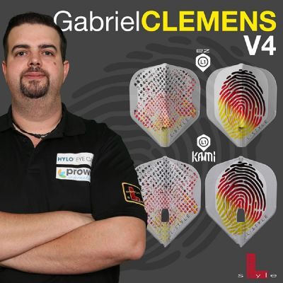 L-Style Signature Flight EZ Standard L1 Gabriel "German Giant" Clemens V4 Clear Flights