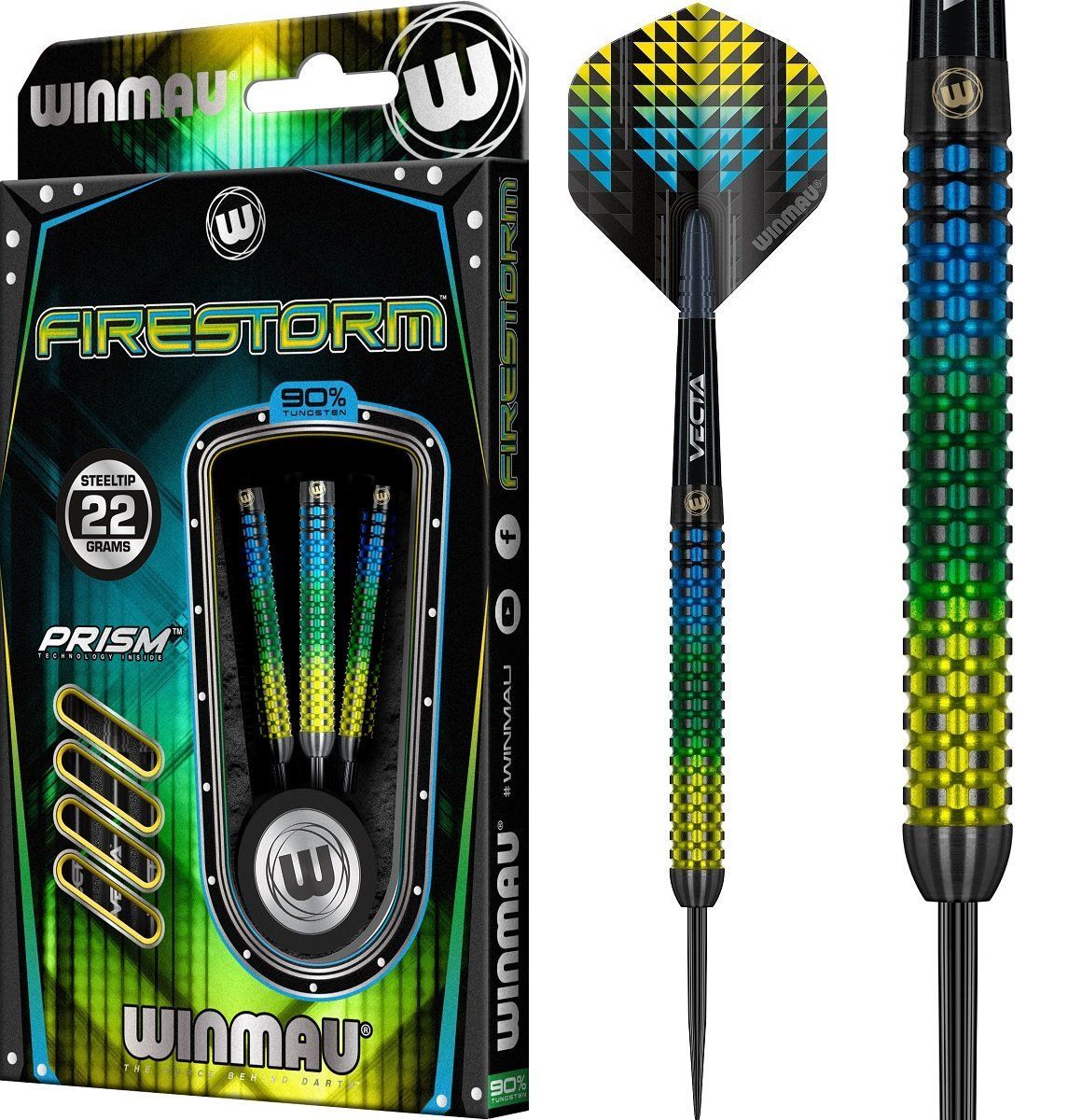 Winmau Firestorm Steeldarts 22/24/26/28 Gramm Steeldarts