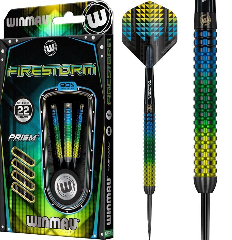 Winmau Firestorm Steeldarts 22/24/26/28 Gramm Steeldarts