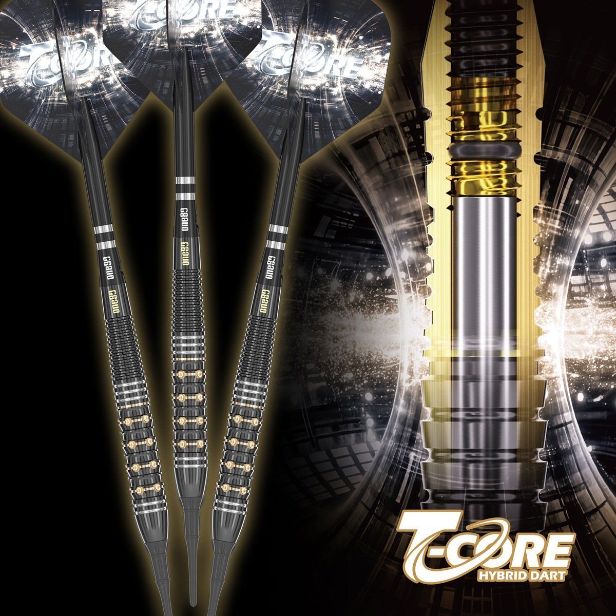 ONE80 T-Core TC1 Softdarts 20 Gramm Softdarts