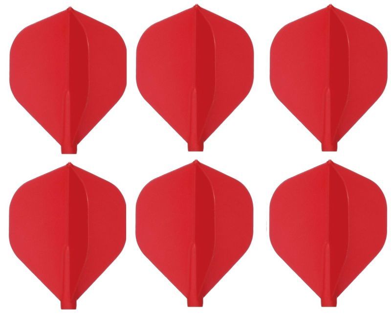 2 Set Cosmo Darts Fit Flights Rot Standard Flights