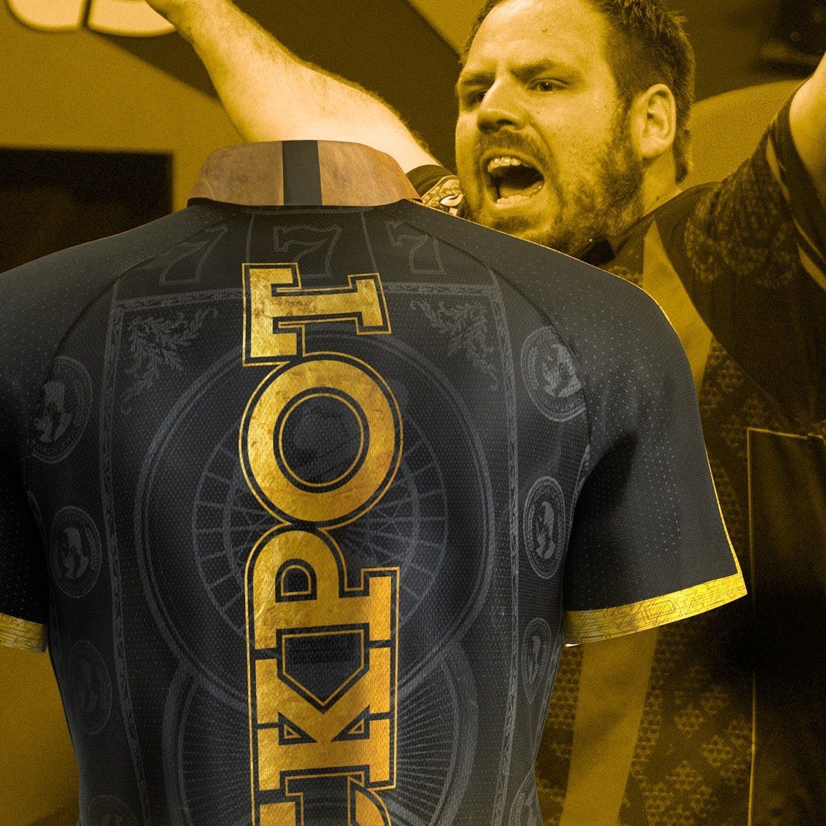 Target Coolplay Collarless Playing Shirt Adrian Lewis 2025 Dartshirt