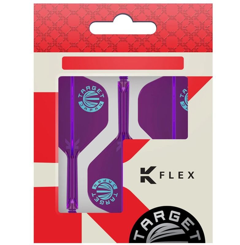 Target Japan Logo K-Flex Shaft/Flight System Purple Standard No2 Shafts