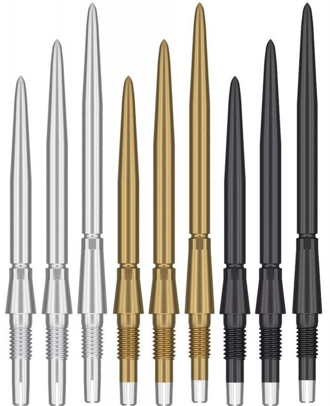 Target Swiss Point Storm 26/30/35 mm Gold/Schwarz/Silber Wechselspitzen