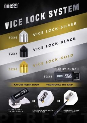 one80 Vice Lock Flight Punch Flights Zubehör