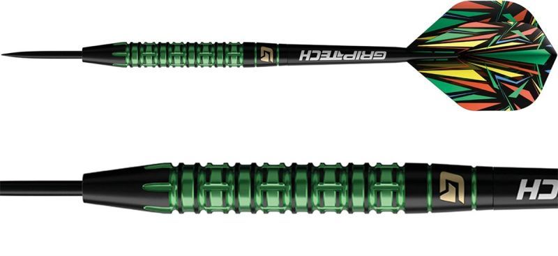 GOAT Athlete Green 90% Steeldarts 23/25 Gram Steeldarts