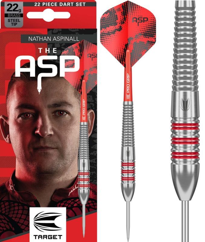 Target Brass Nathan Aspinall Steeldarts 22 Gram Steeldarts