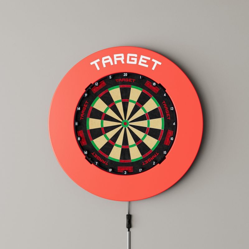 Target Notched Surround Catchring Black/Red/Grey Auffangring