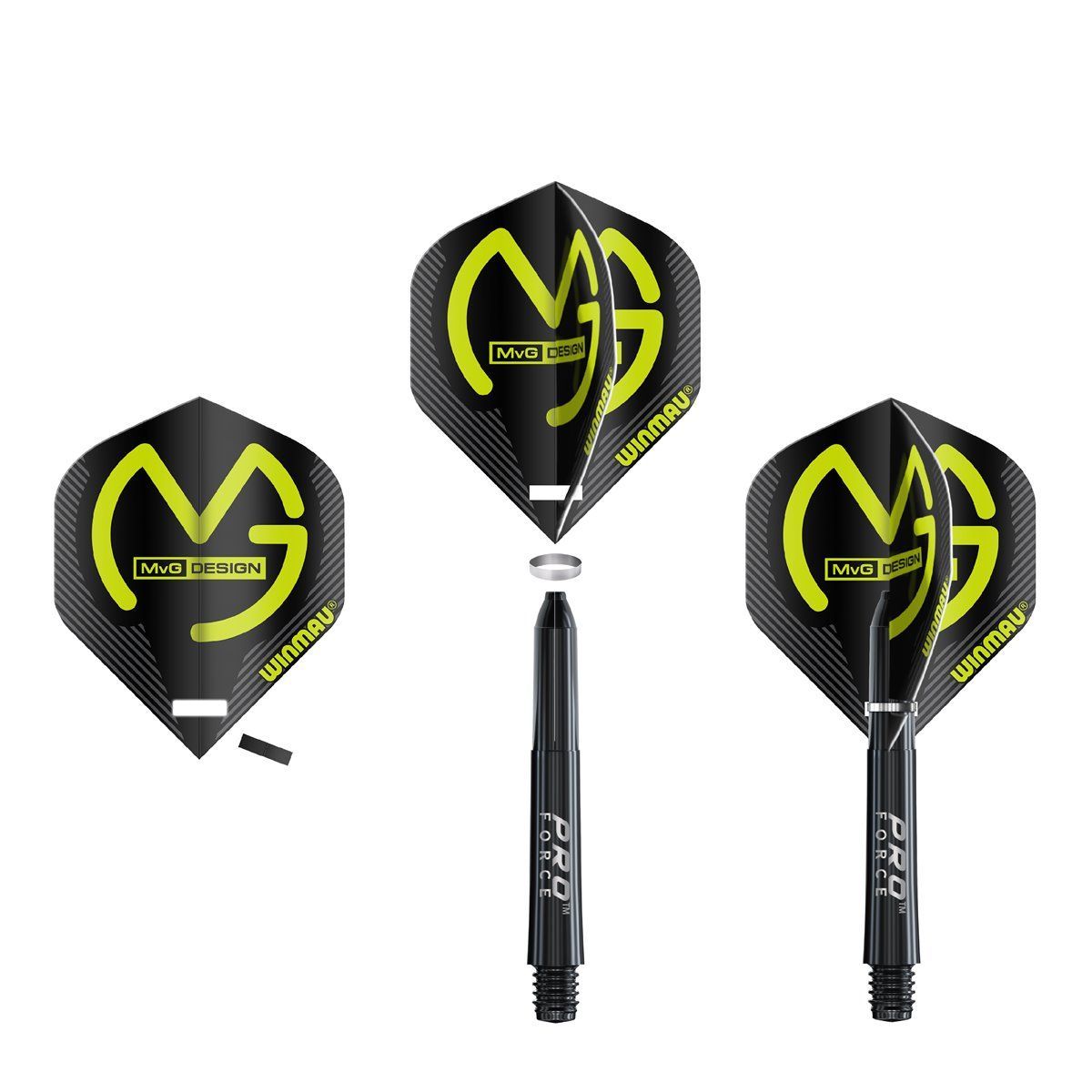 Winmau MvG Michael van Gerwen Punch Flights Zubehör
