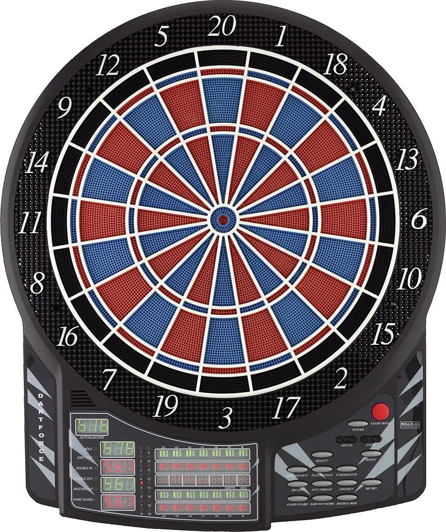 BULL'S Dartforce RB Sound Elektronik Dartboard - Elektronische Dartscheibe E-Dartscheibe
