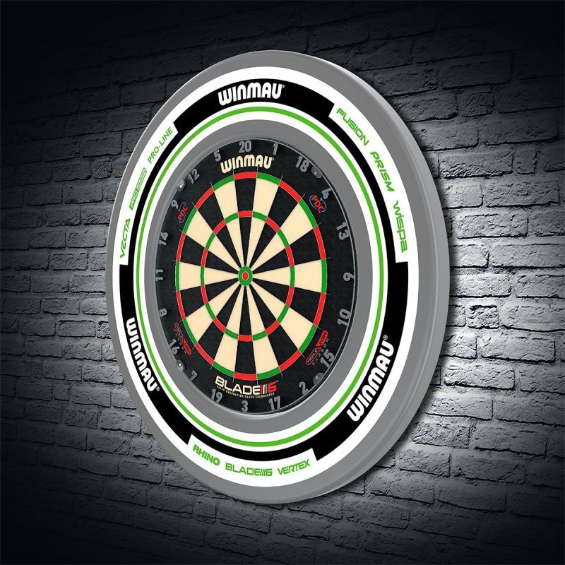 Winmau Advance White/Green Catchring Dart Surround Auffangring