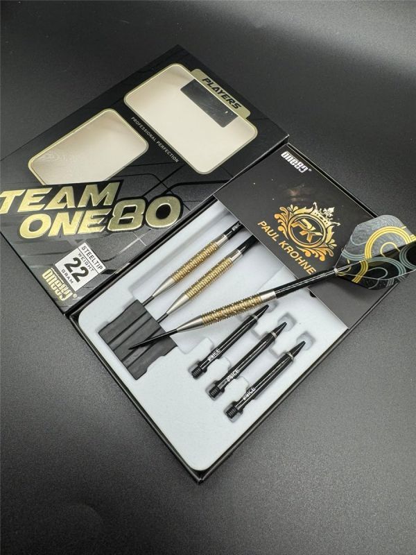 ONE80 Paul Krohne Signature Dart Steeldart 22 Gramm Steeldarts