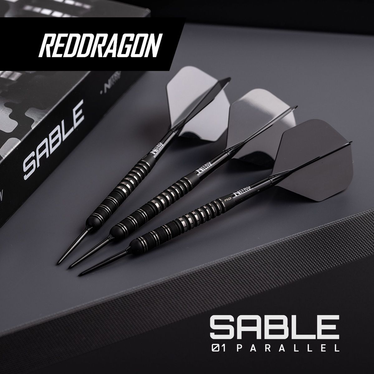 Reddragon Sable Parallel Switch Point 90% Steeldarts 21/22/23/24 Gramm Steeldarts
