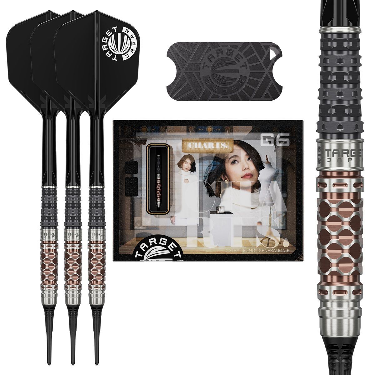 Target Cathy Leung Charis G6 90% 2BA Softdarts 18,5 Grammi Softdarts