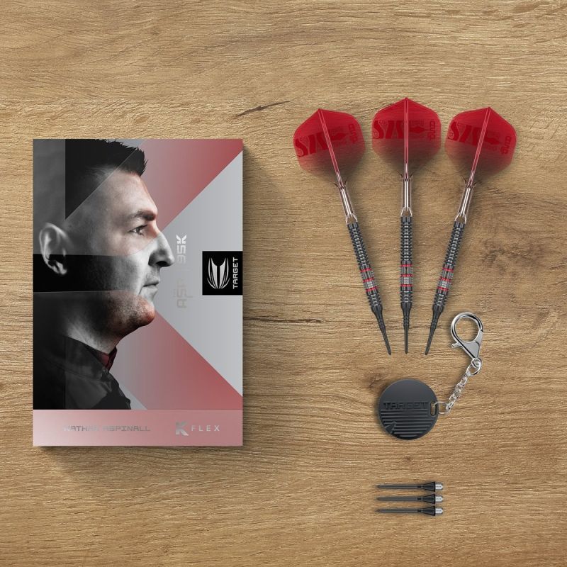 Target Nathan Aspinall 95K 95% Softdarts 18 Gram Softdarts