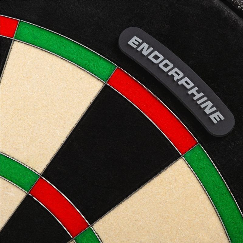 Precise180 Endorphine Dartboard ohne Zahlenring Bristle Board