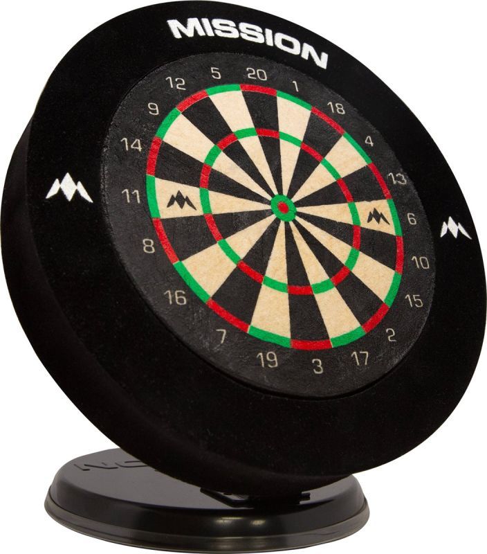 Mission Mini Dartboard inkl. 6 Darts Bristle Board