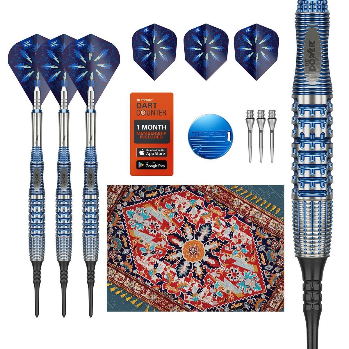 Target Phil Taylor Power Gx2 95% Softdarts 18/20 Gramm Softdarts