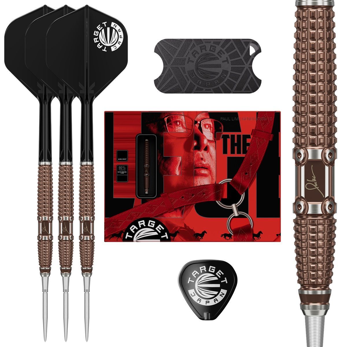 Target Paul Lim The Legend Gen10 Swiss Point 90% Steeldarts 23/25 Gramm Steeldarts