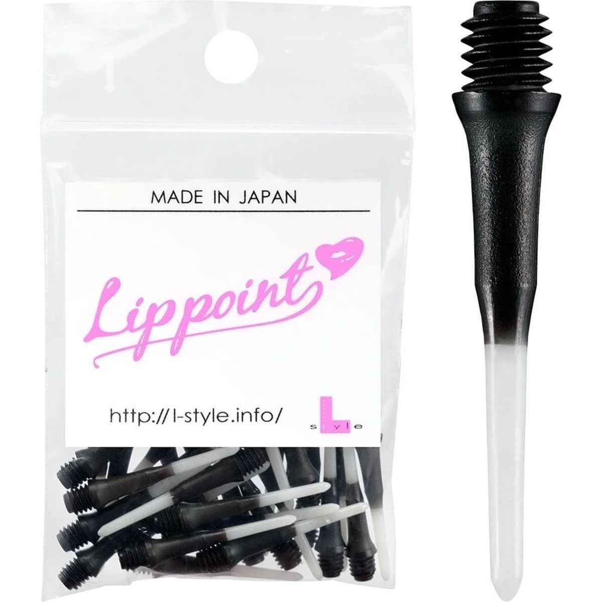 L-Style TwoTone Lang Lippoint Soft Dart Spitzen