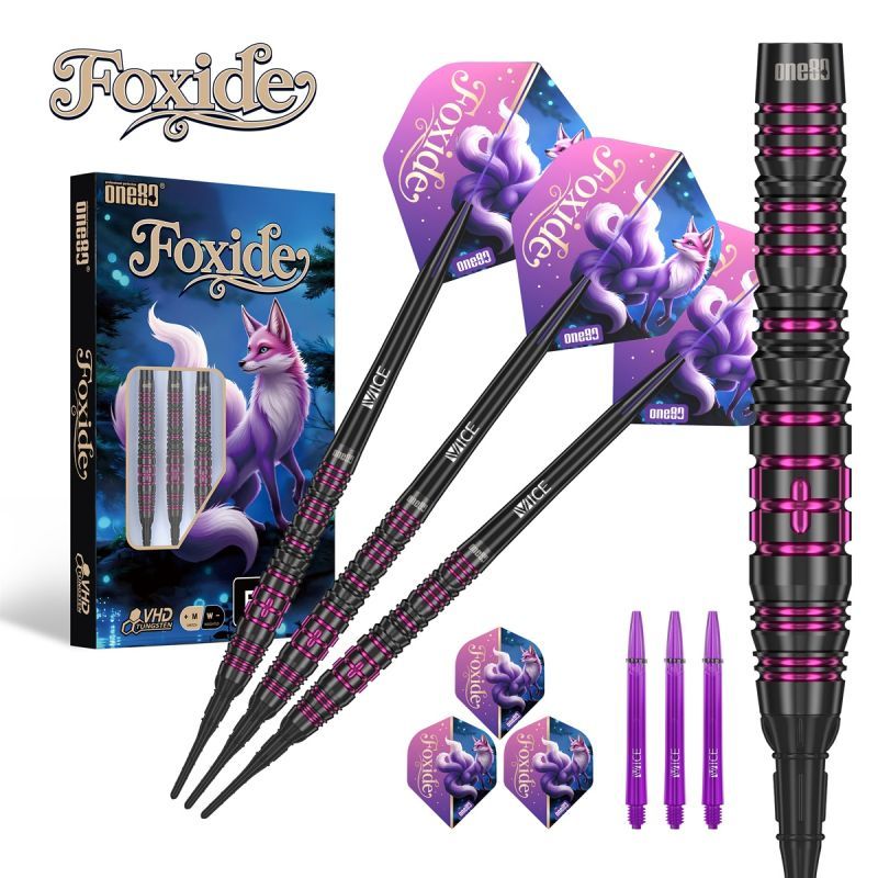 ONE80 Foxide F4 90% Softdarts 18/20 Gramm Softdarts