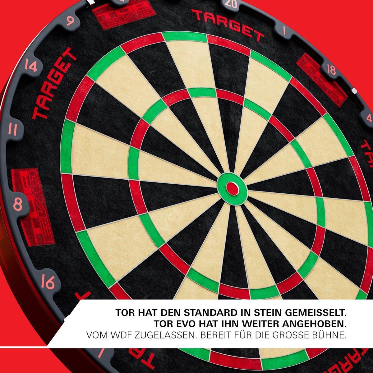 Target TOR EVO Professional Dartboard Bristle Board