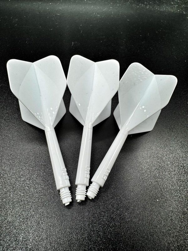Evolution Evo1 Shaft/Flight System Standart white No2 Shafts
