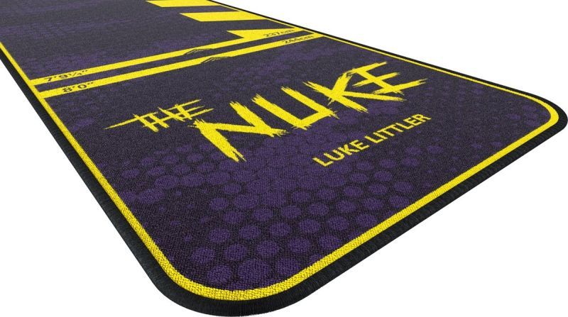 Target Luke "The Nuke" Littler DART MAT Teppich Dart Schutzmatte