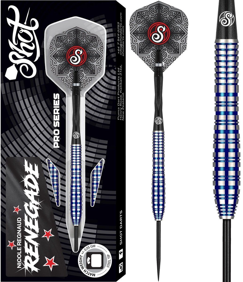 SHOT! Nicole Regnaud 90% Steeldart 23 Gramm Steeldarts